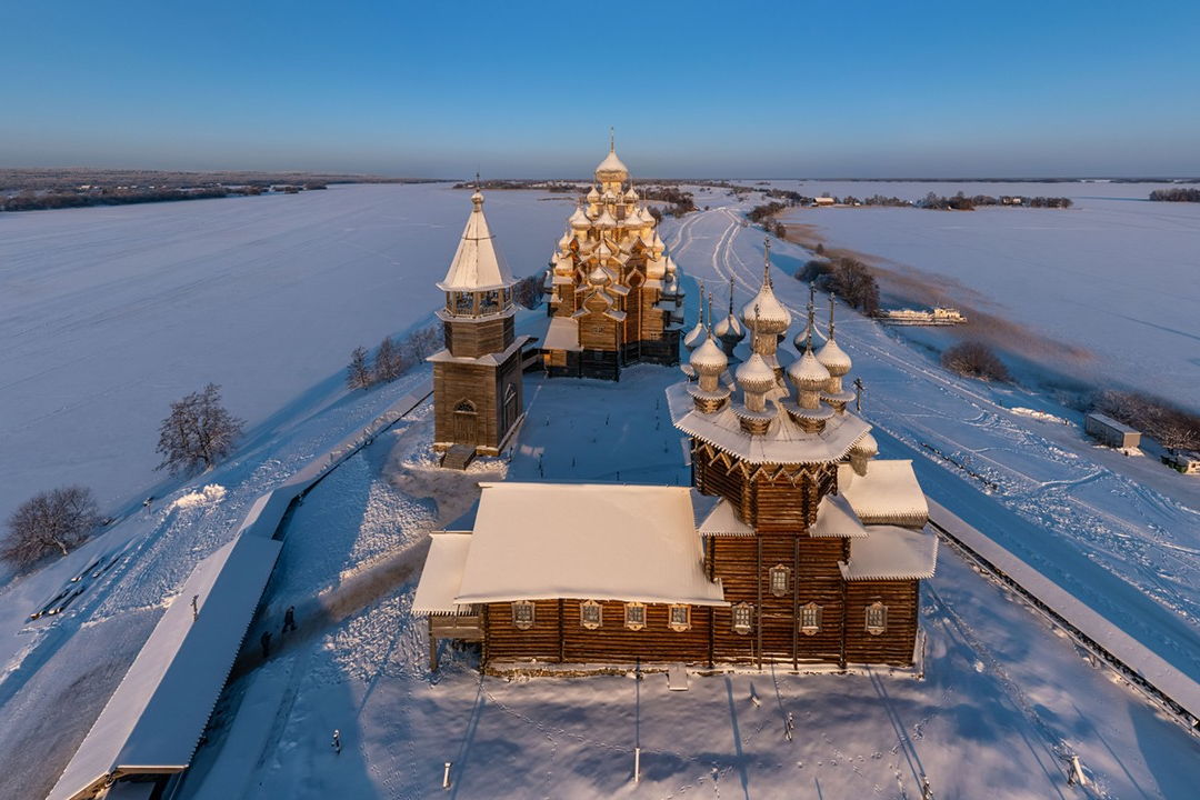 Кижи — снег и лед — фото 2