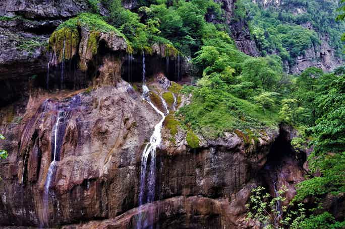 Перевал Актопрак и Гижгитские озёра Чегемские водопады