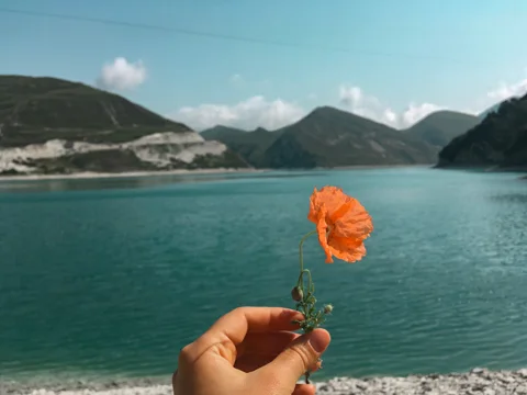 Необыкновенное красота Кавказа — озеро Казеной-Ам