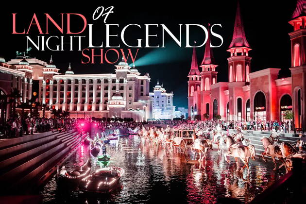 Поездка на Ночное шоу The Land of Legends из Сиде   