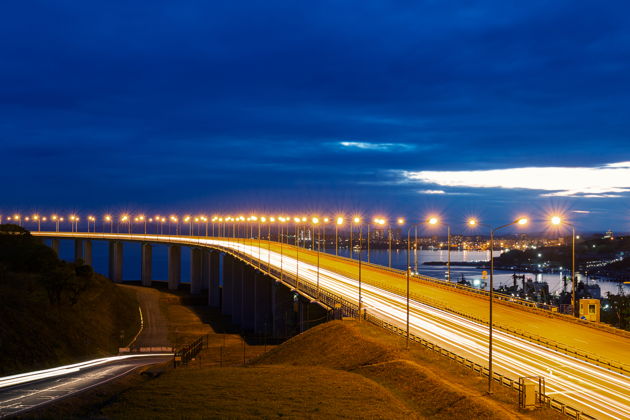 Виды Загадочный вечерний Владивосток