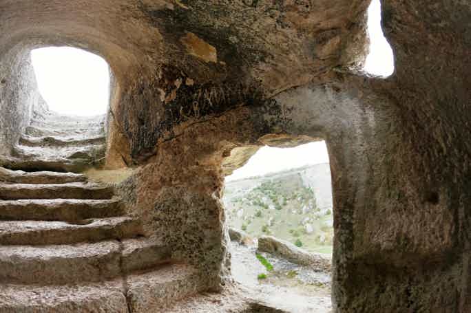 Бахчисарайская мозаика - пещерный город