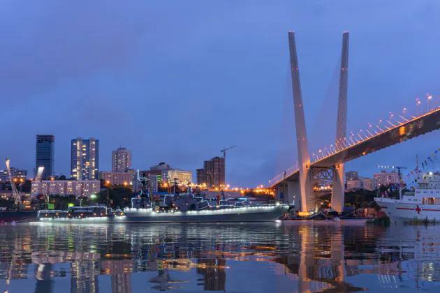 Город V под светом звезд (вечерний Владивосток) — фото 3