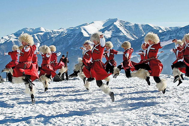 Виды Новогодняя Рождественская неделя в Грузии