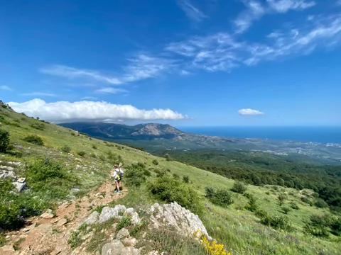 К самым красивым панорамным видам Крыма, с вершин Чатыр Даг