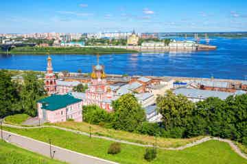 Красоты Нижнего Новгорода с воды