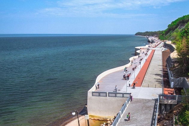 Виды Балтийск, Янтарный и Светлогорск с посещением производства