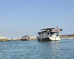 Экскурсия "Морской круиз в Мусандам, Оман: катание на банане, рыбалка, снорклинг" - фото отзыва 5