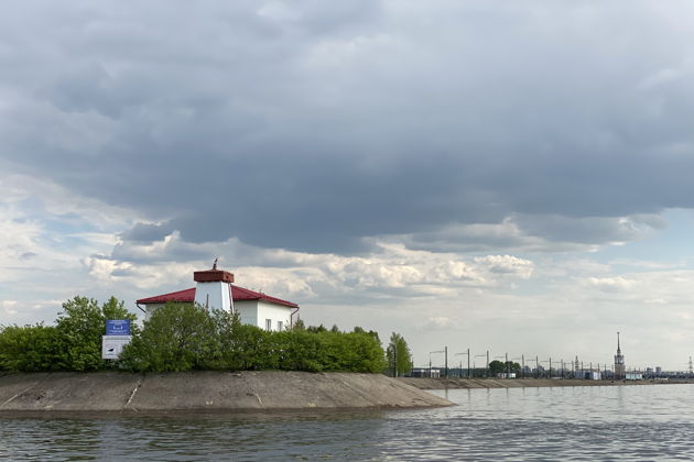 Виды На яхте по Пермскому морю
