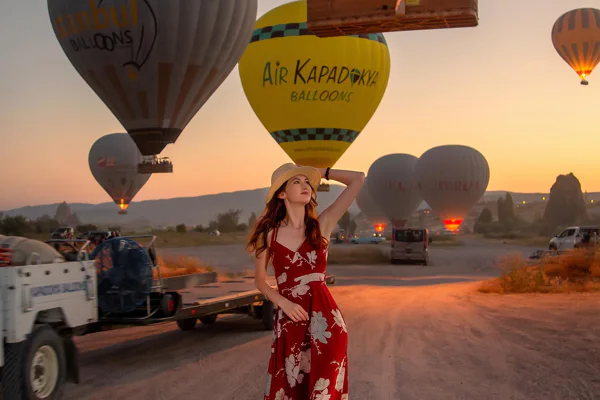 Photoshoot in Cappadocia against the backdrop of balloons — photo 4, Cappadocia | Pokataem