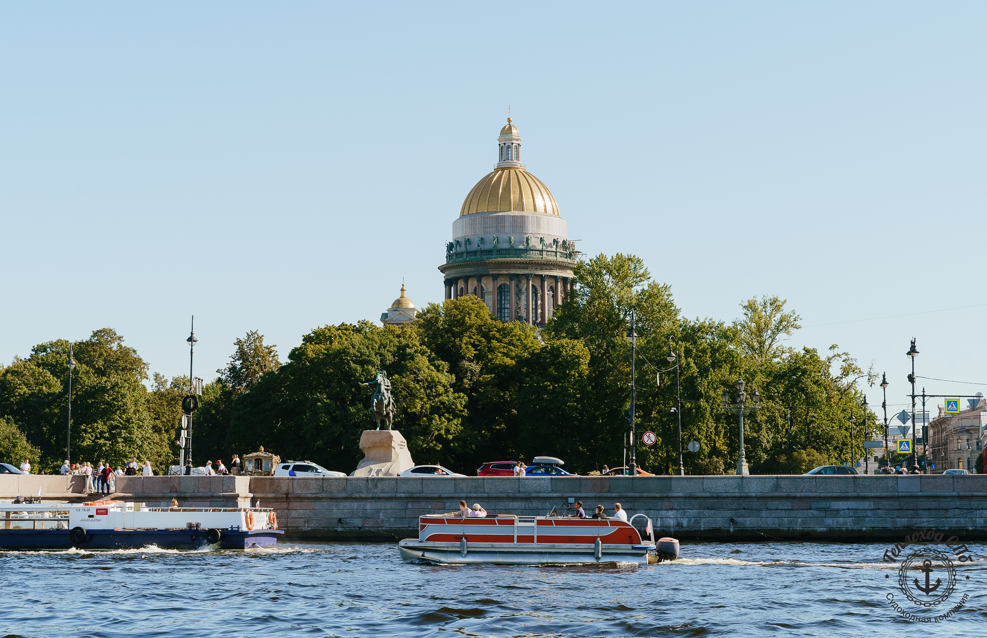 Морской Петербург на катере