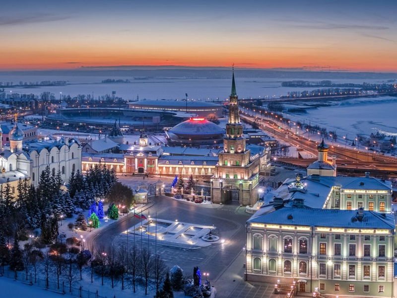Зимняя сказка в новогодней Казани - экскурсия в Казань, Россия