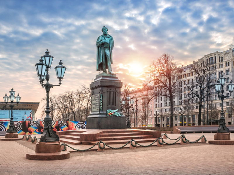 Жители ТверБуля - экскурсия в Москва, Россия