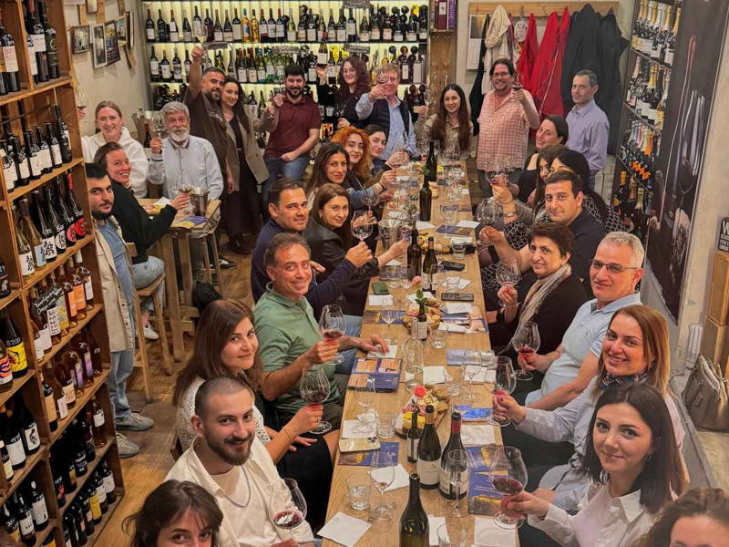Дегустация армянских вин в In Vino с профессиональным сомелье
