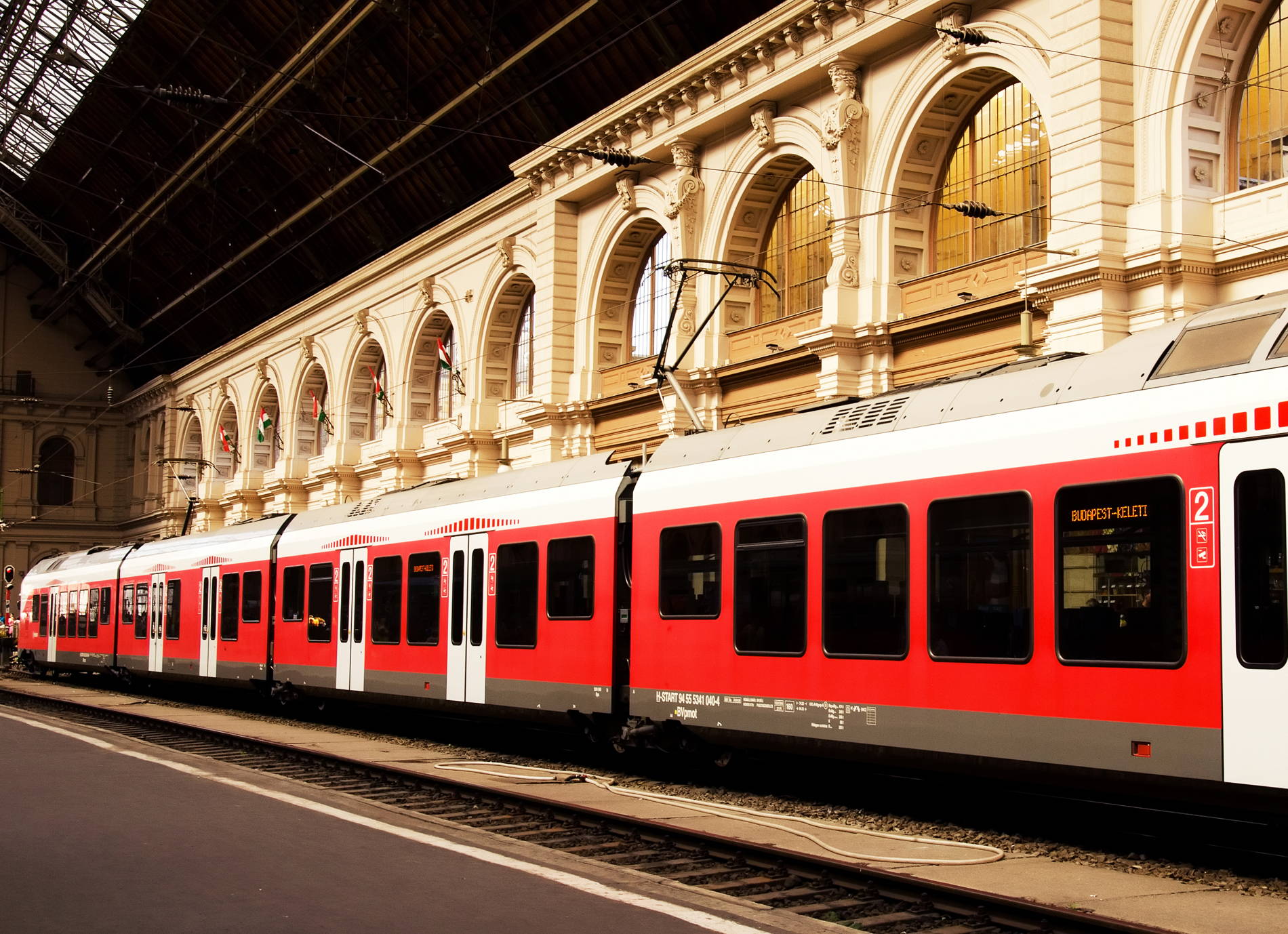 Train at station