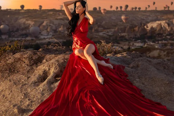 Photoshoot in Cappadocia against the backdrop of balloons — photo 5, Cappadocia | Pokataem