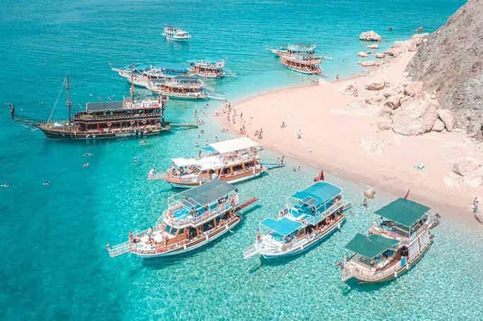 «Мальдивы Адрасана» на Остров Сулу Ада в Кемере из Анталии