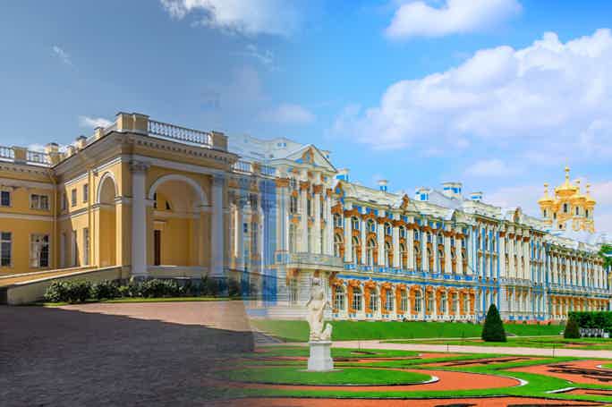 Два дворца — две эпохи: Екатерининский и Александровский дворцы