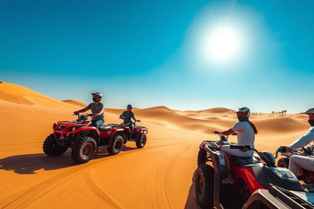Виды Квадроциклы в пустыне: ощути свободу и адреналин!
