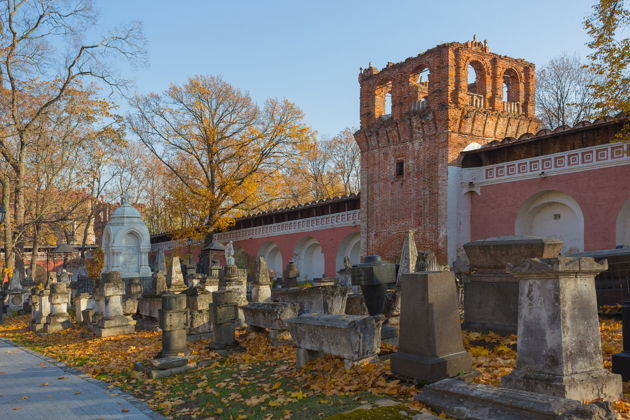 Виды Некрополь Донского монастыря: авторская экскурсия