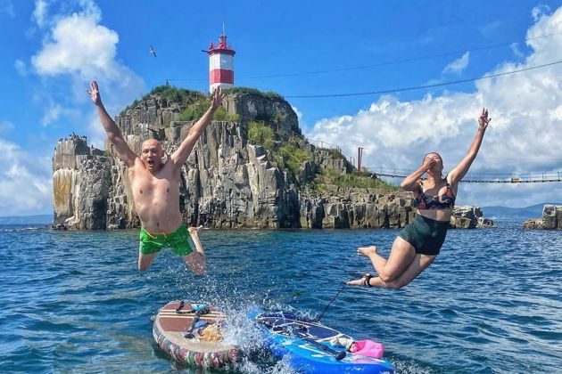 Фото к экскурсии Сап-прогулка во Владивостоке: море, бухты и маяк Басаргина