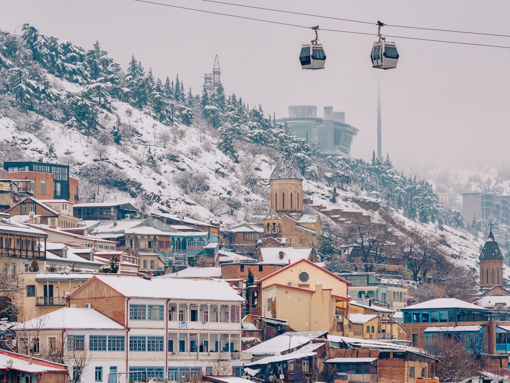 Панорама с Канатной дорогой