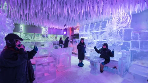 Ледовый лаундж в Дубае «Chillout Ice Lounge» 