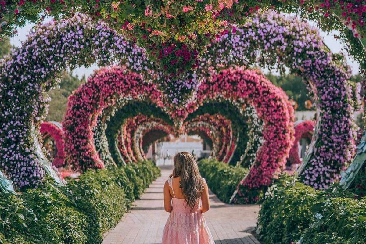 Два парка за день: Сад цветов и Глобал Вилладж